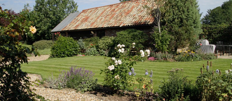 Traditional borders garden landscaping